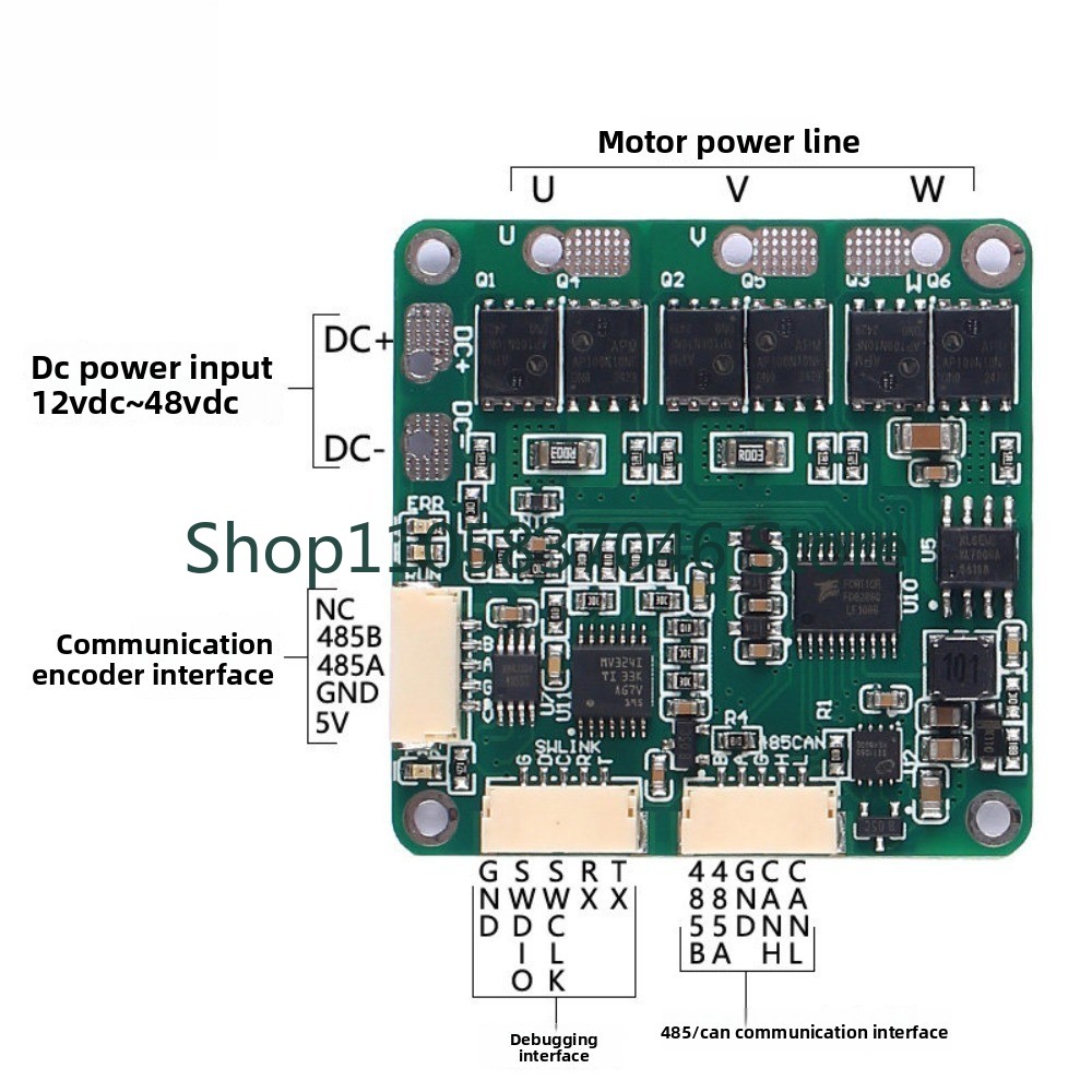 Placa de control para motor si - Direct Drive Servo Motor Robotics reseña y precio